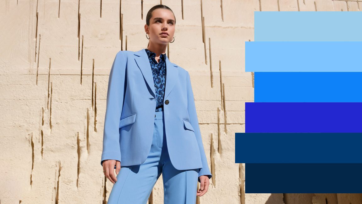 Blau kombinieren – Die schönsten Farbkombinationen für blaue Mode 